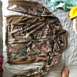 Red head jacket